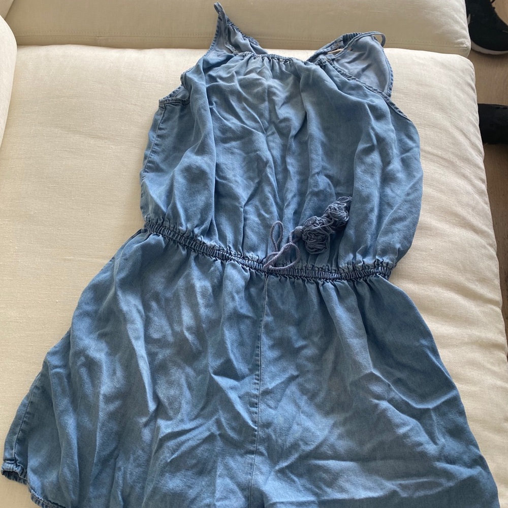 Blue kids romper